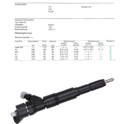 Injector Injector Iniettore BMW E39 525d 525 D 120kw/163p S 0445110048 7785985